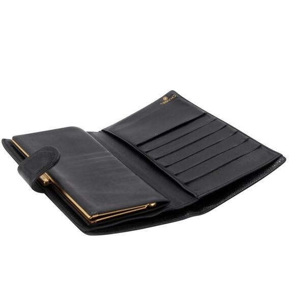 Chanel Caviar CC Long Leather French Purse Wallet CC-1029P-0017 - Picture 9 of 12